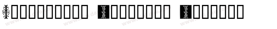Ornamental Initials I字体转换